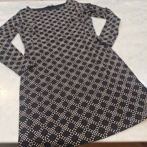 boden clemmie jersey dress BODEN Clemmie Jersey Dress White Orange Floral Embroidery Artsy Romantic Size 8L